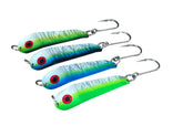 Loony Spoons Set of 4 lures with Salmon and Lake Trout colors