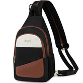 LOVEVOOK sling bag front view, compact crossbody for everyday travel.