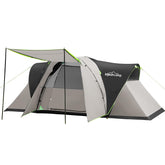 LOYEAHCAMP 8-person dome tent exterior shows sturdy family shelter for camping.