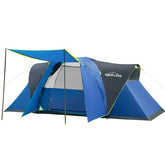 LOYEAHCAMP 8-person tent spacious interior for family sleeping and gear storage