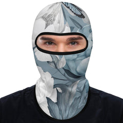 LPSADGF neck gaiter fabric texture close-up highlights soft, breathable polyester for all-day comfort.