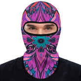 LPSADGF Mandala neck gaiter front view for all day outdoor warmth