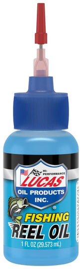 Lucas Oil 10690 Fishing Reel Oil - 1 Ounce bottle for freshwater and saltwater reels