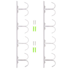 Lucausd 8-rod ceiling fishing rod rack mounted to ceiling