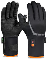 Luckcolor heated gloves with uniform heat for steady warmth during outdoor activities.