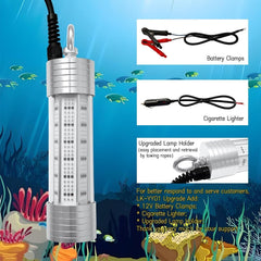 Underwater LED lamp attracting fish at night, 150W, 20000LM