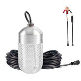 Luckerain 70W underwater fishing light with green LED for boats and docks