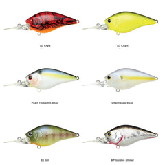 Crankbait performing in heavy cover and rocky terrain