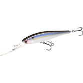 LUCKY CRAFT Pointer 100XD 183 Pearl Threadfin Shad displays lifelike action for bass