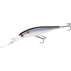 LUCKY CRAFT Pointer 100XD 183 Pearl Threadfin Shad displays lifelike action for bass