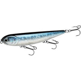 LUCKY CRAFT Sammy 105 topwater lure performing walk-the-dog action to attract bass and trout
