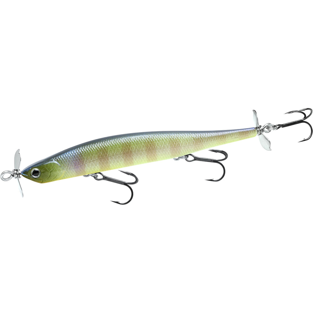 Front view of LUCKY CRAFT Screw Pointer 110 sinking jerkbait