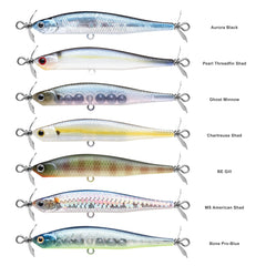 LUCKY CRAFT Screw Pointer hand-painted finish enhances realism and visibility