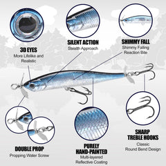 LUCKY CRAFT Screw Pointer slow-sinking dive with shimmy for deep-water bites