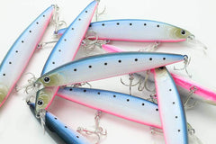 Close-up of Surf Pointer 115MR body showing 4-1/2" size