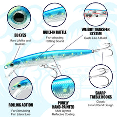 SW-FM130MR-711CRBY Flash Minnow 130MR Cherry Berry color