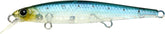 Lucky Craft SW Slender Pointer 67MR S front view in Laser Ghost Sardine color for saltwater action.
