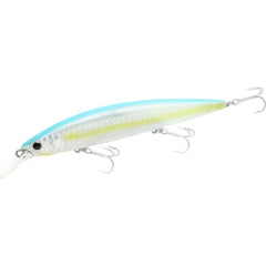 LUCKY CRAFT SW Surf Pointer 115MR 653 Super Glow OB Sexy Smelt lure close-up