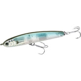 LUCKY CRAFT Wander 80 11.5g 283 Silver Cheek Ghost Minnow lure in water.