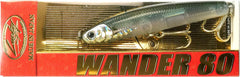 Hand-painted multi-layer reflective finish on the Lucky Craft Wander lure.