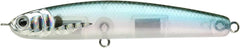 Close-up of Wander lure showing Wandering Fall action and shimmy.