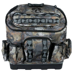 Lucky Duck four-slot motion decoy bag in Optifade Timber for organized field setups