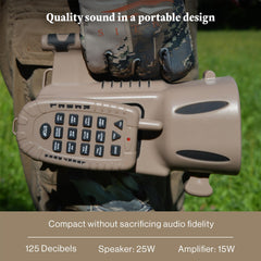 Lucky Duck The Rebel remote demonstrates long-range control up to 300 feet for hands-free operation