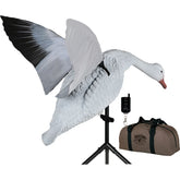 Lucky Duck Snow Goose Flyer HDi battery box stays weather-tight for reliable power
