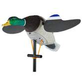 Lucky Duck spinning-wing motion duck decoy setup enhances realistic lure for long-distance attractants.
