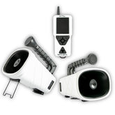 Lucky Duck White Devil ECaller front view showing compact wireless design for field use