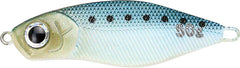 Close-up of lifelike details on SW Wander 65 Halibut Jig: checkered scales, gill plates, and 3D eyes