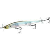 LUCKY CRAFT Screw Pointer 110 Ghost Minnow jerkbait front view