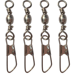 Luengo 100pcs size 2 solid fishing swivel snaps for light tackle use.