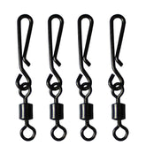 Luengo rolling swivel with hanging snap for smooth line feeding and reduced tangles.