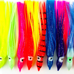 Luengo soft octopus skirt lure 18cm, lifelike action for saltwater angling