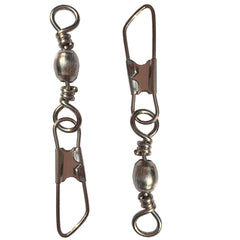 Luengo size-6 barrel swivel in action with line.