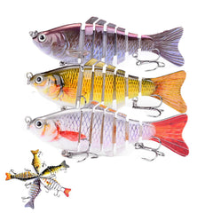 Luglieo Bionic Swimming Bait front view with lifelike action for freshwater fish