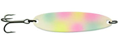 Luhr Jensen 3-4 Krocodile Spoon Glomop Pearl for trout and bass fishing