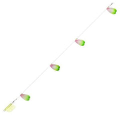 Luhr Jensen 4 Bolo Flex-i-Troll lure in green rainbow fishscale for versatile trolling and visibility