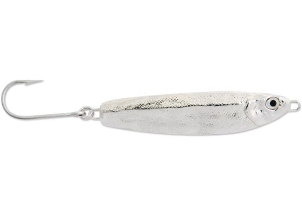 Luhr Jensen Crippled Herring Chrome lure for versatile year-round game fish action.