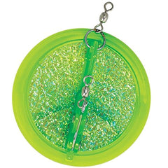 Luhr-Jensen Dipsy Diver Fish Candy Chartreuse UV lure for wider bite coverage and trolling versatility.