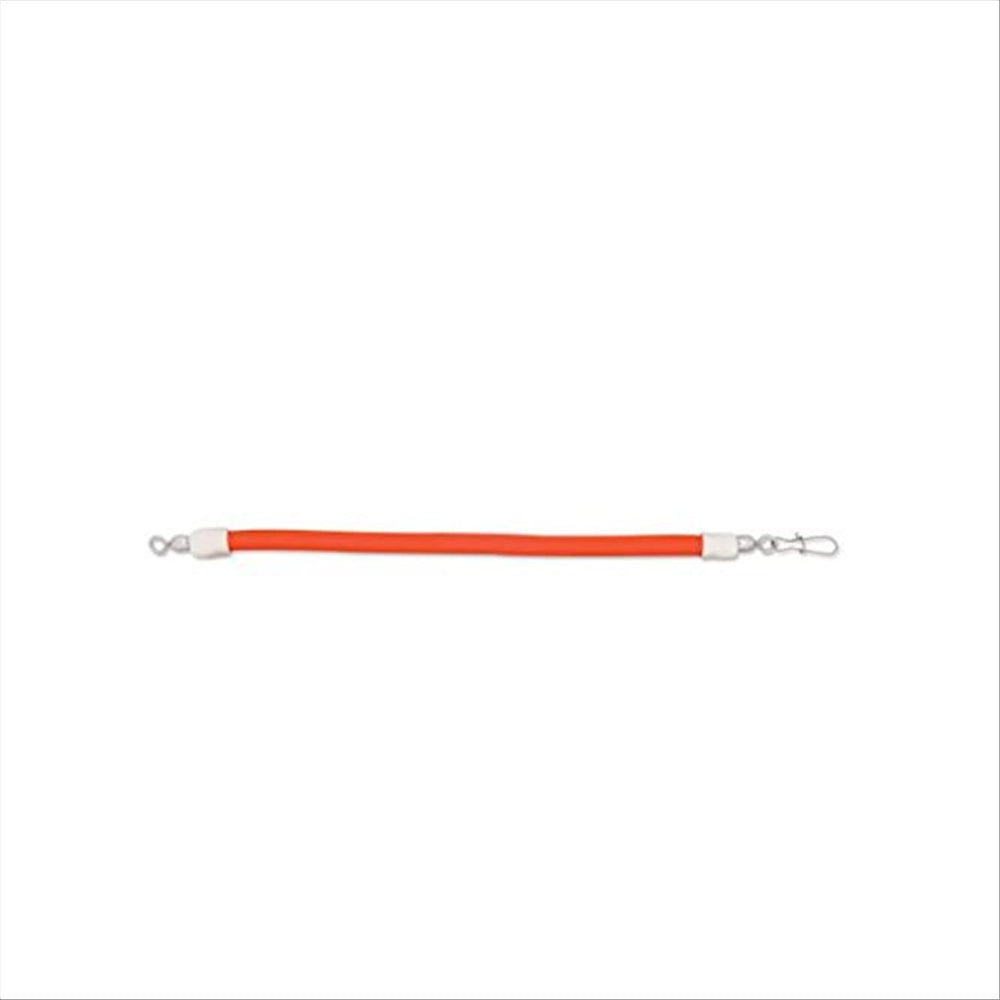 Luhr Jensen Dipsy Diver Snubber 8-Inch Fire enhances bait hold during high-speed trolling