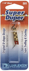Luhr Jensen Super Duper Prism-Lite side view showing U-shaped design and action possibilities
