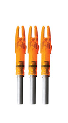 Lumenok GT Nock Orange glow helps you track arrow flight after shot
