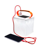LuminAID Max Inflate lantern assembled for outdoor nights and camping.