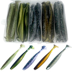 Lumista paddle-tail swimbaits color pack boosts lure variety for bass and trout.