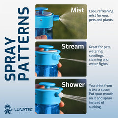 Lunatec Mist ice cold beach spray cooling during outdoor activities
