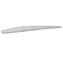 Lunker City Slug-Go 7.5 Albino Shad lure for bass, versatile in freshwater and saltwater