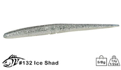 Lunker City Slug-Go slim stick bait profile entices freshwater bass.