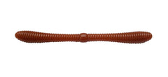 Lunker City Spanky Worm ends flex to simulate struggling bait during wacky rig fishing.